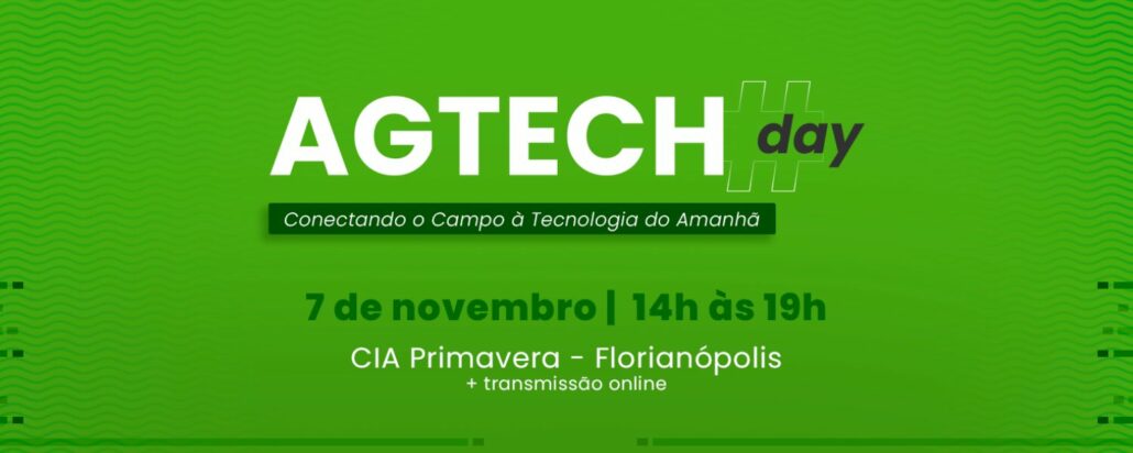 AgTech Day 2024 no próximo dia 7 de novembro vai apresentar as tecnologias e pesquisas desenvolvidas por empreendedores e acadêmicos.