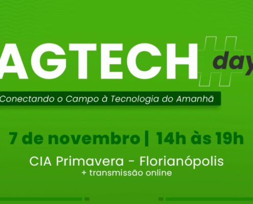 AgTech Day 2024 no próximo dia 7 de novembro vai apresentar as tecnologias e pesquisas desenvolvidas por empreendedores e acadêmicos.