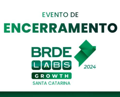 Evento de encerramento da edição de 2024 do BRDE Labs SC Growth vai distribuir total de R$ 360 mil em dinheiro como premiação.