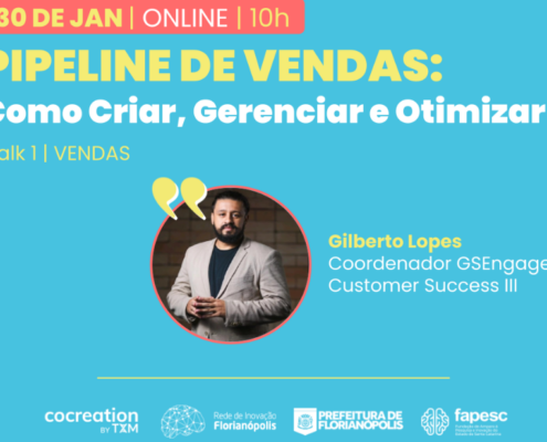 Evento sobre pipeline de vendas é exclusivo para startups associadas à ACATE será realizado na próxima quinta-feira (30), às 11h.