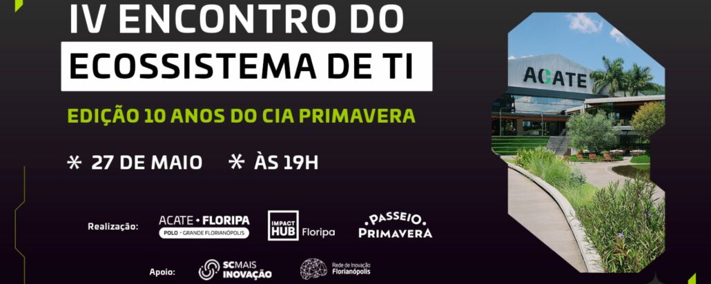 Encontro especial sobre os 10 anos do CIA Primavera será no próximo dia 27 de maio, às 19h; inscrições abertas ao público e gratuitas.